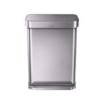 Simplehuman Rectangular Liner Pocket 55 Liter RVS