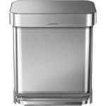 Simplehuman Rectangular Liner Pocket 30 Liter RVS