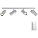 Philips Hue Buratto 4-Spot Grijs met Dimmer