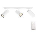 Philips Hue Buratto 3-Spot Wit met Dimmer