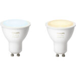 Philips Hue White Ambiance GU10 Bluetooth Duo Pack