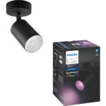 Philips Hue Fugato Spot White & Colour Bluetooth zwart