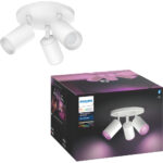 Philips Hue Fugato 3-Spot White & Colour Bluetooth wit