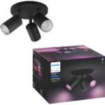 Philips Hue Fugato 3-Spot White & Colour Bluetooth zwart