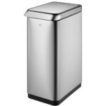 EKO Touch Bar prullenbak 30L mat RVS