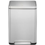 EKO X-Cube pedaalemmer 20+20L mat RVS