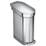 Simplehuman Slim 45 liter Metaal
