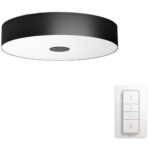 Philips Hue Fair plafondlamp White Ambiance Bluetooth Zwart