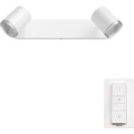 Philips Hue Adore badkameropbouwspot White Ambiance 2-lichts Wit