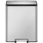 EKO EcoCasa II pedaalemmer 2x30L mat RVS