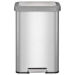 EKO Cozy pedaalemmer 45L mat RVS