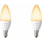Philips Hue White Ambiance E14 Bluetooth Duo Pack