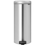 Brabantia NewIcon Pedaalemmer 30 Liter mat RVS