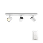 Philips Hue Runner opbouwspot White Ambiance 3-lichts Wit Bluetooth